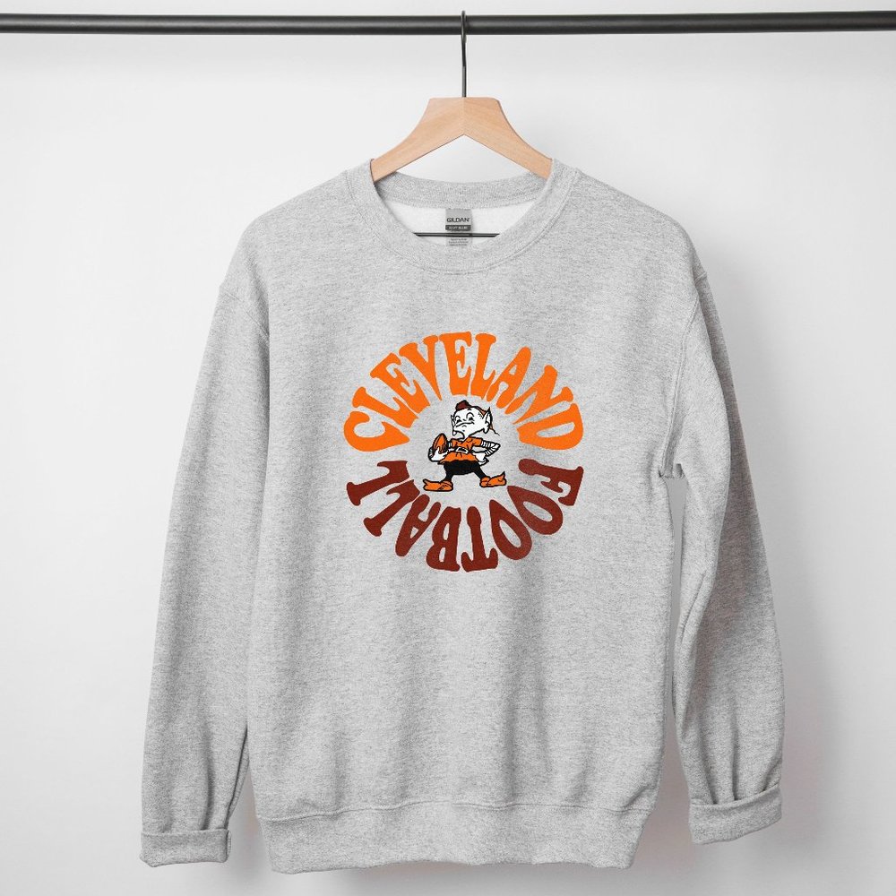 Cleveland Browns Sweatshirt, Cleveland Sweatshirt, Cleveland Browns Crewneck